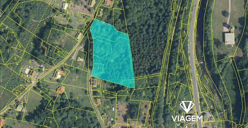 Prodej podílu zahrady, Velké Hamry, 1458 m2