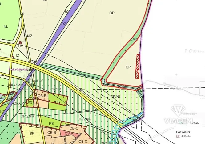 Prodej podílu pole, Praha - Třeboradice, 675 m2