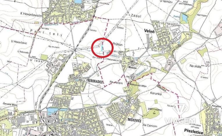 Prodej podílu pole, Praha - Třeboradice, 675 m2