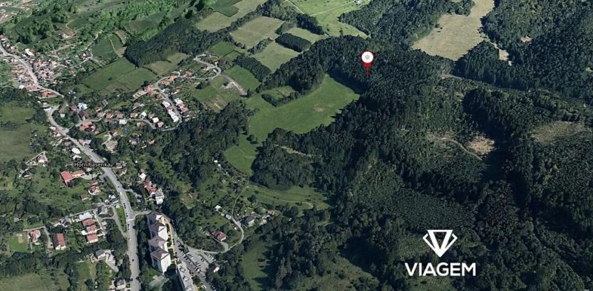 Prodej podílu lesa, Vsetín, Dolní Jasenka, 1671 m2