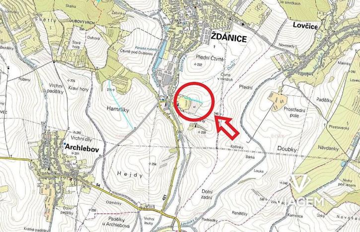 Prodej podílu pole, Ždánice, 1883 m2