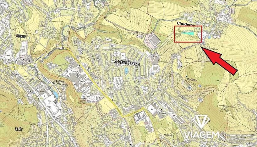 Prodej podílu pole, Chuderov, 1105 m2