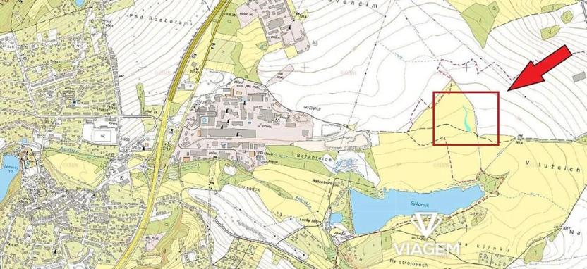 Prodej pole, Čisovice, 1404 m2