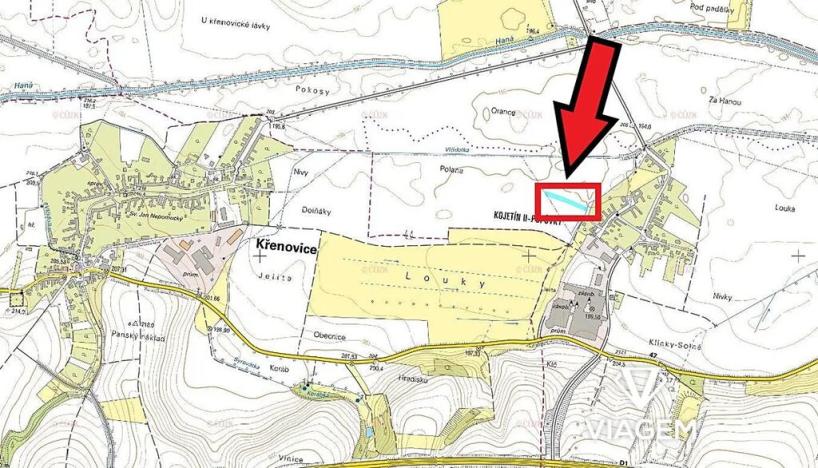 Prodej podílu pole, Kojetín, 726 m2