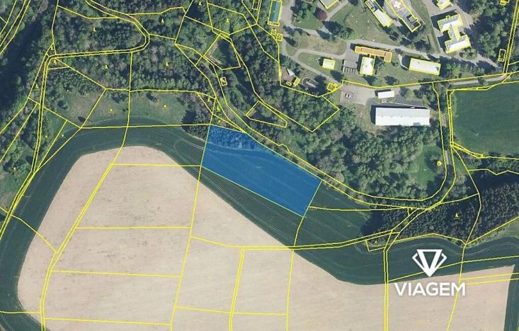 Prodej podílu pole, Těchonín, 1250 m2