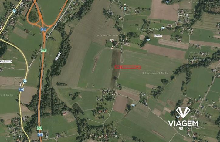 Prodej podílu pole, Jablunkov, 723 m2