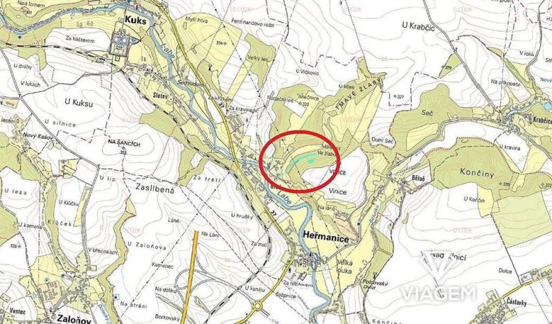 Prodej podílu lesa, Heřmanice, 2140 m2