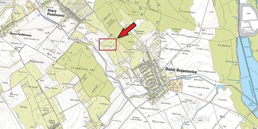 Prodej podílu pole, Dolní Bojanovice, 439 m2