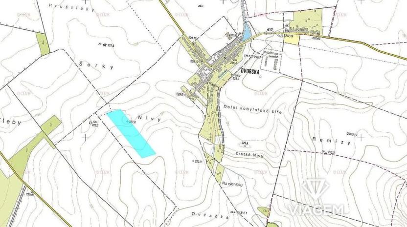 Prodej podílu pole, Brno, 3501 m2