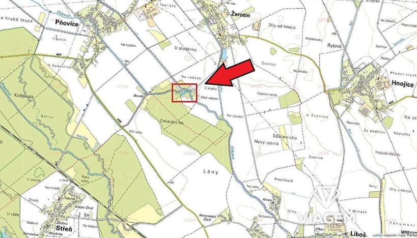 Prodej podílu zahrady, Žerotín, 3763 m2