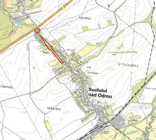 Prodej podílu zahrady, Suchdol nad Odrou, 165 m2