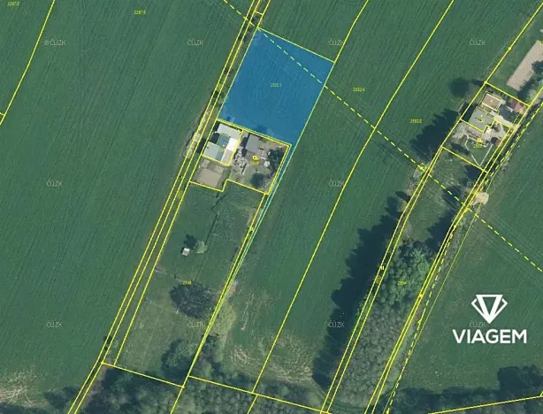 Prodej podílu zahrady, Dětmarovice, 1483 m2