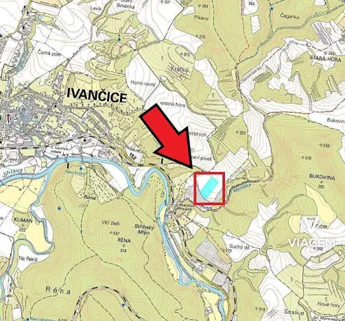 Prodej podílu pole, Ivančice, 6427 m2