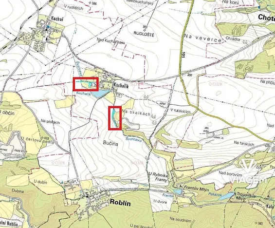 Prodej podílu pozemku pro bydlení, Roblín, 433 m2