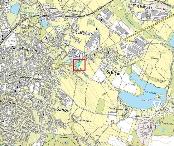 Prodej podílu pole, Srbice, 517 m2