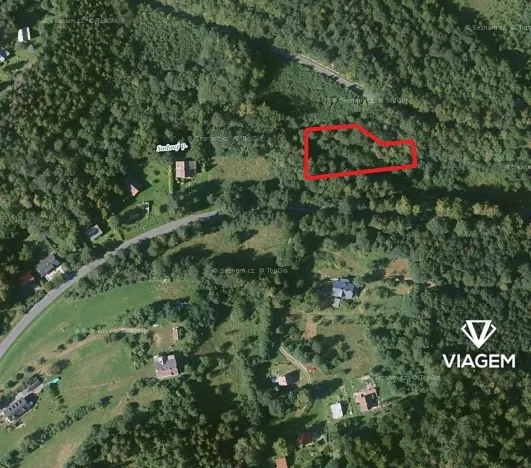 Prodej podílu lesa, Trojanovice, 619 m2