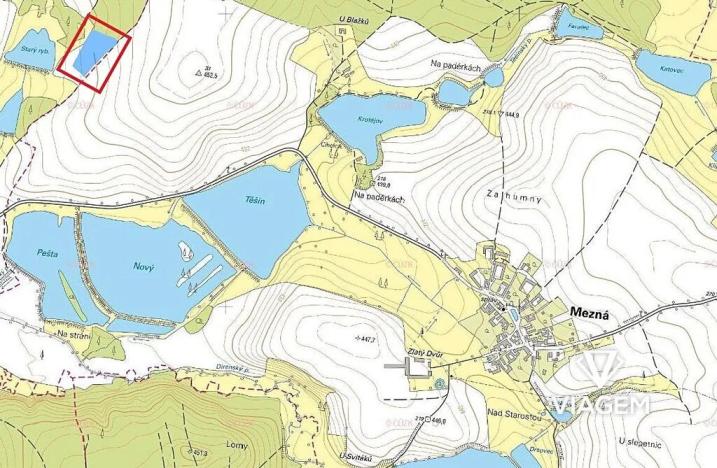 Prodej podílu pole, Přehořov, 1157 m2