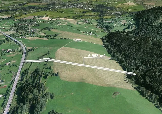 Prodej podílu pole, Mosty u Jablunkova, 690 m2