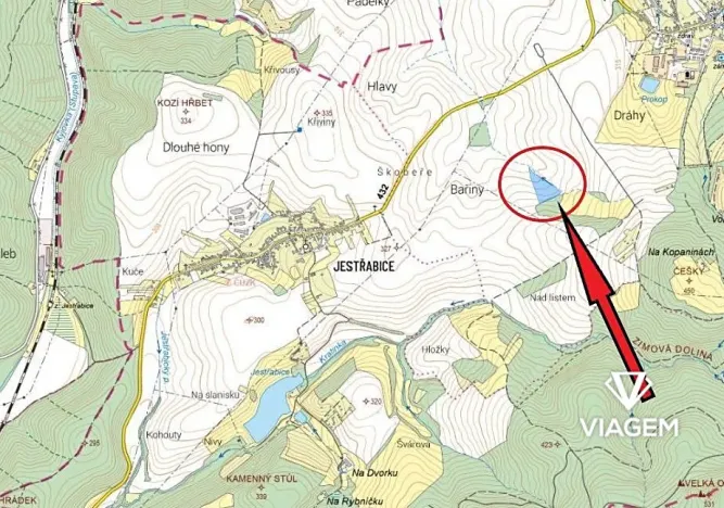 Prodej podílu pole, Koryčany, 3454 m2