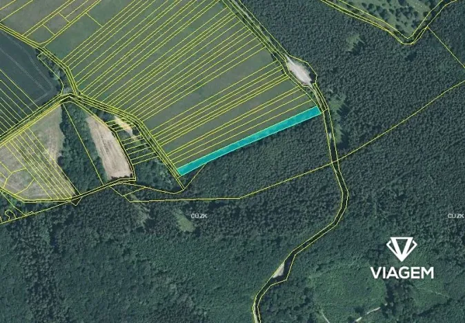 Prodej podílu pole, Horní Němčí, 1008 m2