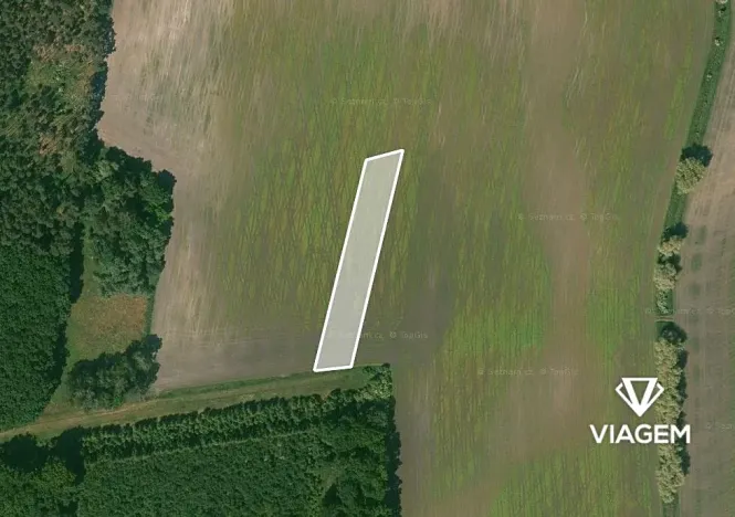 Prodej podílu pole, Velký Osek, 849 m2