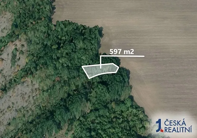 Prodej podílu pole, Větrušice, 298 m2