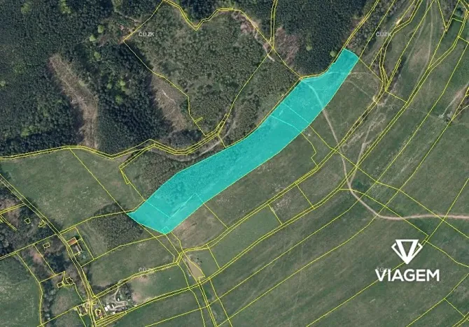 Prodej podílu pole, Jablonné v Podještědí, 6427 m2