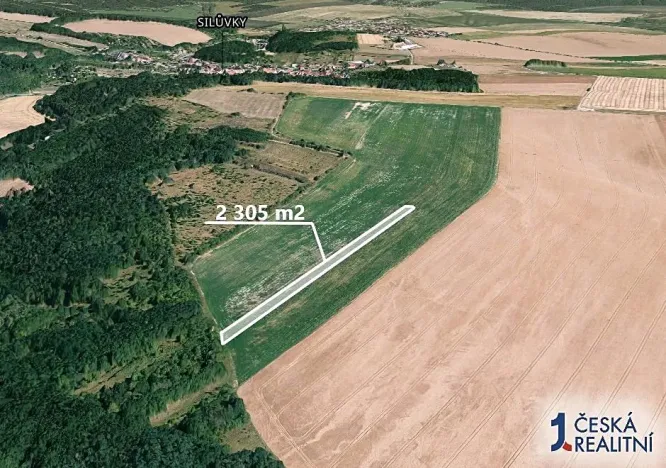 Prodej pole, Silůvky, 2305 m2