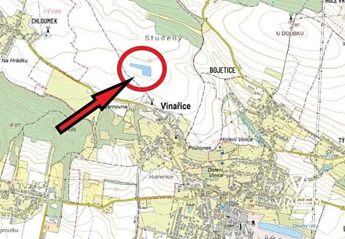 Prodej pole, Vinařice, 12775 m2