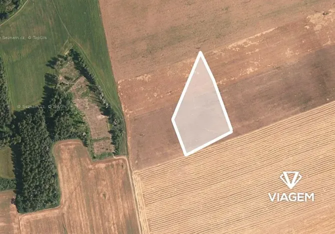 Prodej podílu pole, Kovčín, 1887 m2