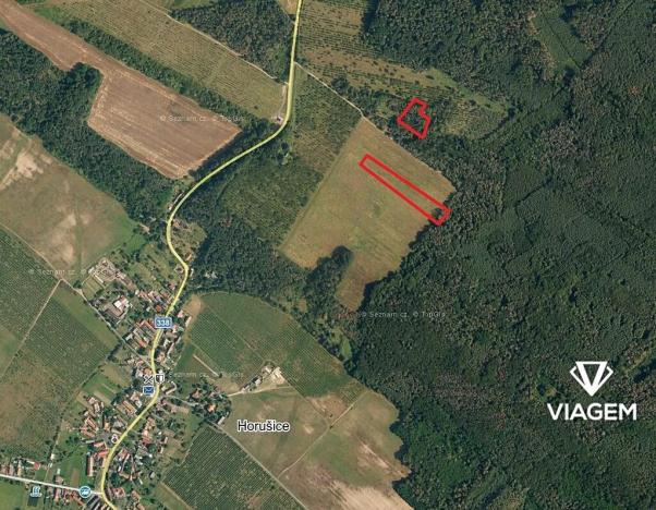 Prodej podílu pole, Horušice, 1624 m2