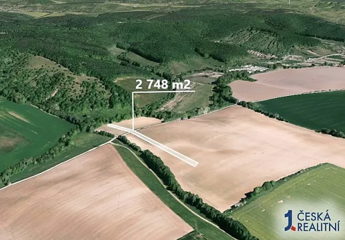 Prodej podílu pole, Drslavice, 732 m2