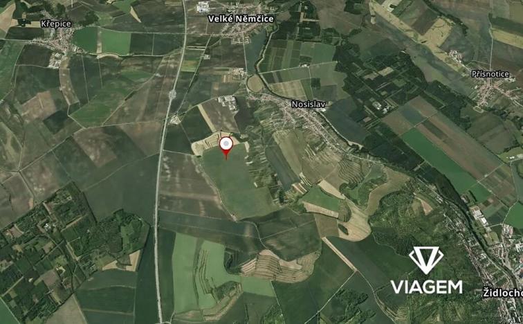 Prodej podílu pole, Nosislav, 895 m2