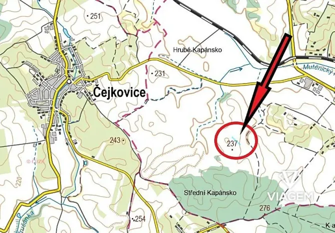 Prodej podílu pole, Mutěnice, 511 m2