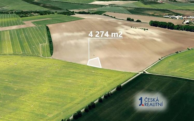 Prodej podílu pole, Roudnice nad Labem, 1424 m2