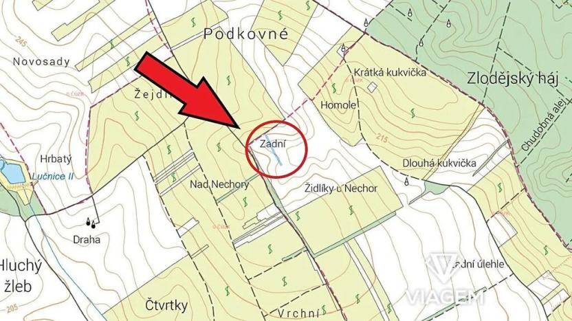 Prodej podílu pole, Josefov, 733 m2