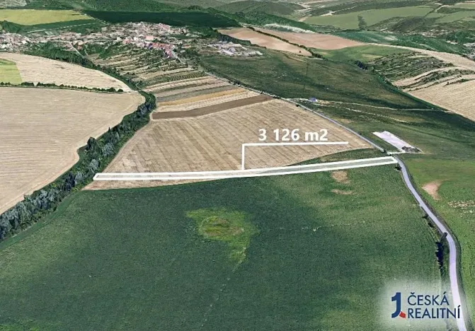 Prodej podílu pole, Bukovany, 1042 m2