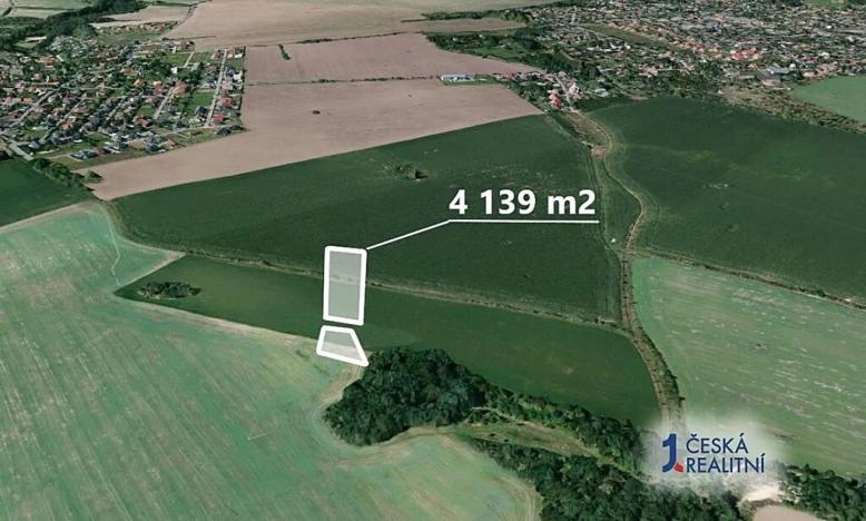 Prodej podílu pole, Praha - Koloděje, 517 m2