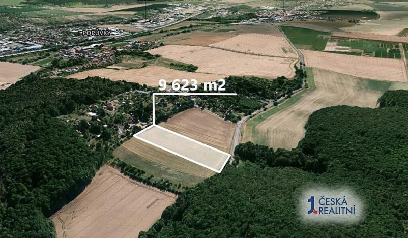 Prodej podílu pole, Popůvky, 1374 m2