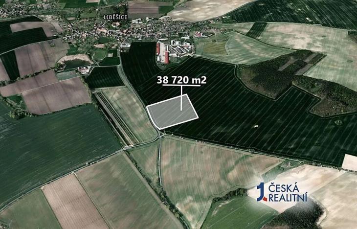 Prodej podílu pole, Liběšice, 3441 m2