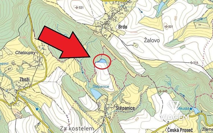 Prodej podílu pole, Úbislavice, 2375 m2