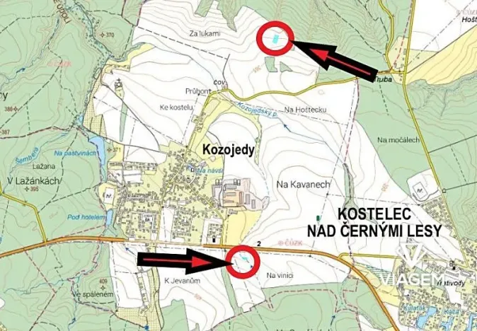 Prodej pole, Kozojedy, 1942 m2