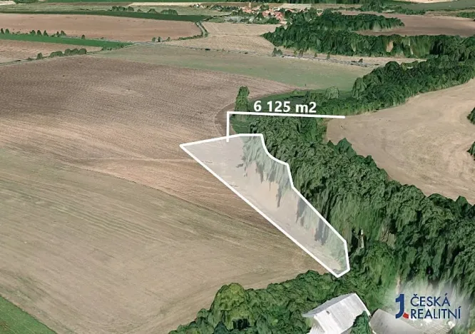 Prodej podílu pole, Kšely, 733 m2