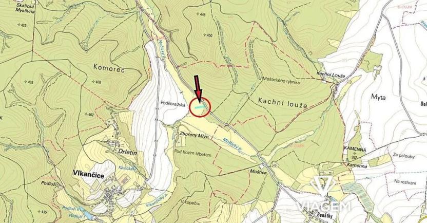 Prodej pole, Vlkančice, 2020 m2