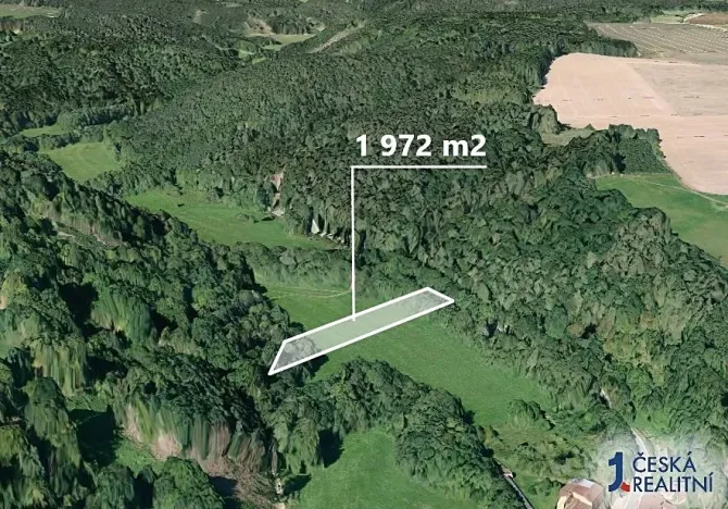 Prodej pole, Chocnějovice, 1972 m2