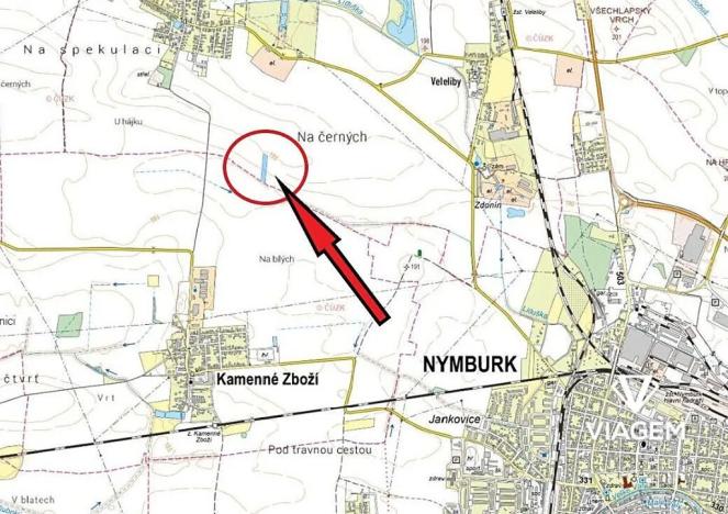 Prodej podílu pole, Dvory, 612 m2