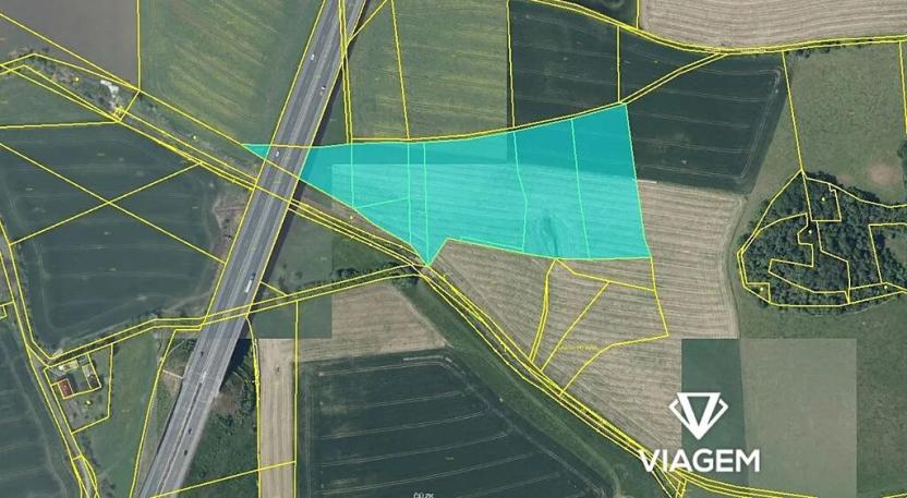 Prodej podílu pole, Velemín, 6771 m2