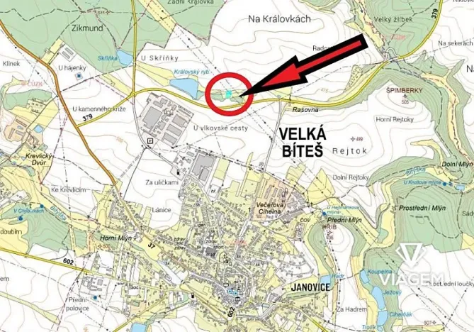 Prodej podílu pole, Velká Bíteš, 970 m2