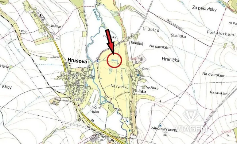 Prodej pole, Cerekvice nad Loučnou, 1780 m2