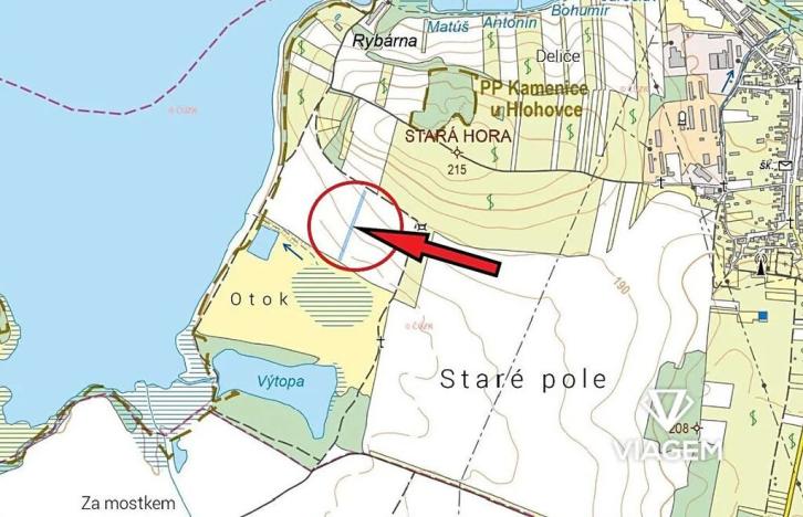 Prodej podílu pole, Hlohovec, 1546 m2